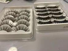 Extensiones de pestañas de extensión, 60 mechones de pelo Natural y grueso, Faux cils, Envío Gratis