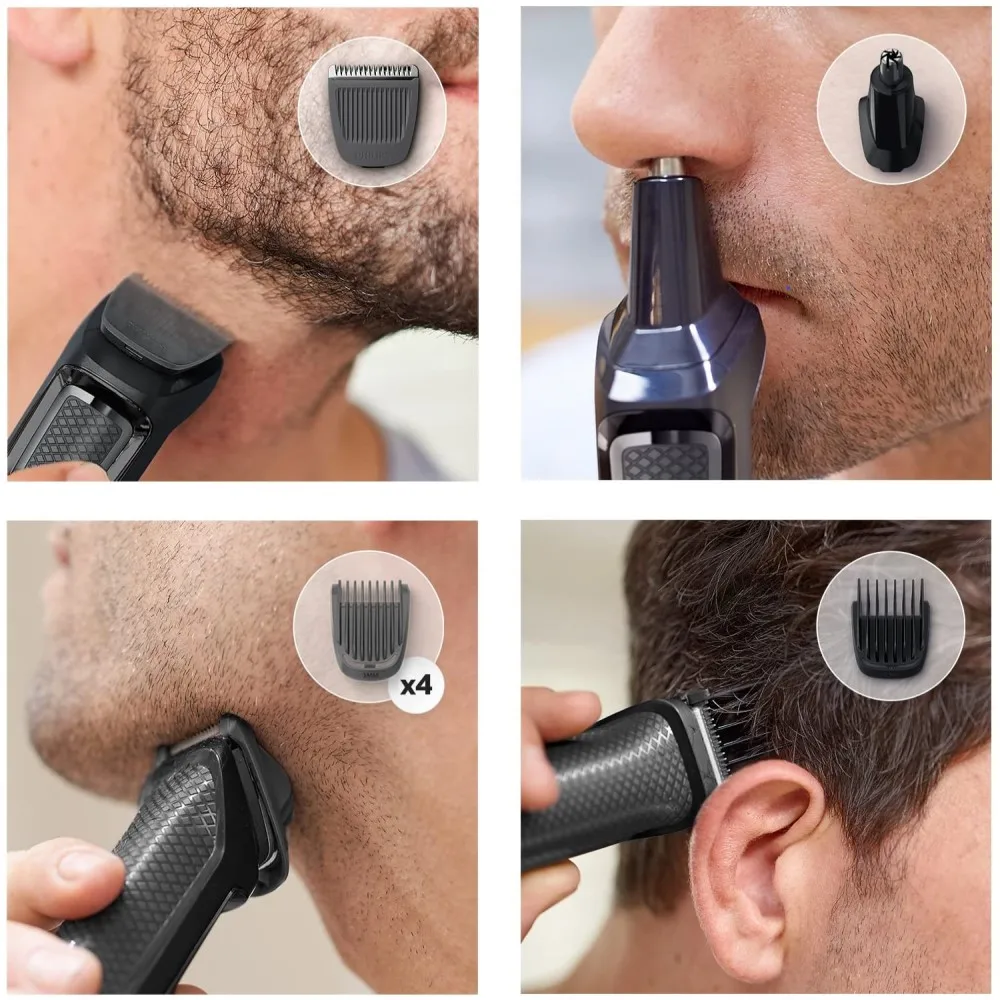 Electric Face - Razor Removable Beard 7-in-1 Precision AliExpress MG3720 Washable Shaver Clipper Hair Waterproof and Philips Hair Trimmer