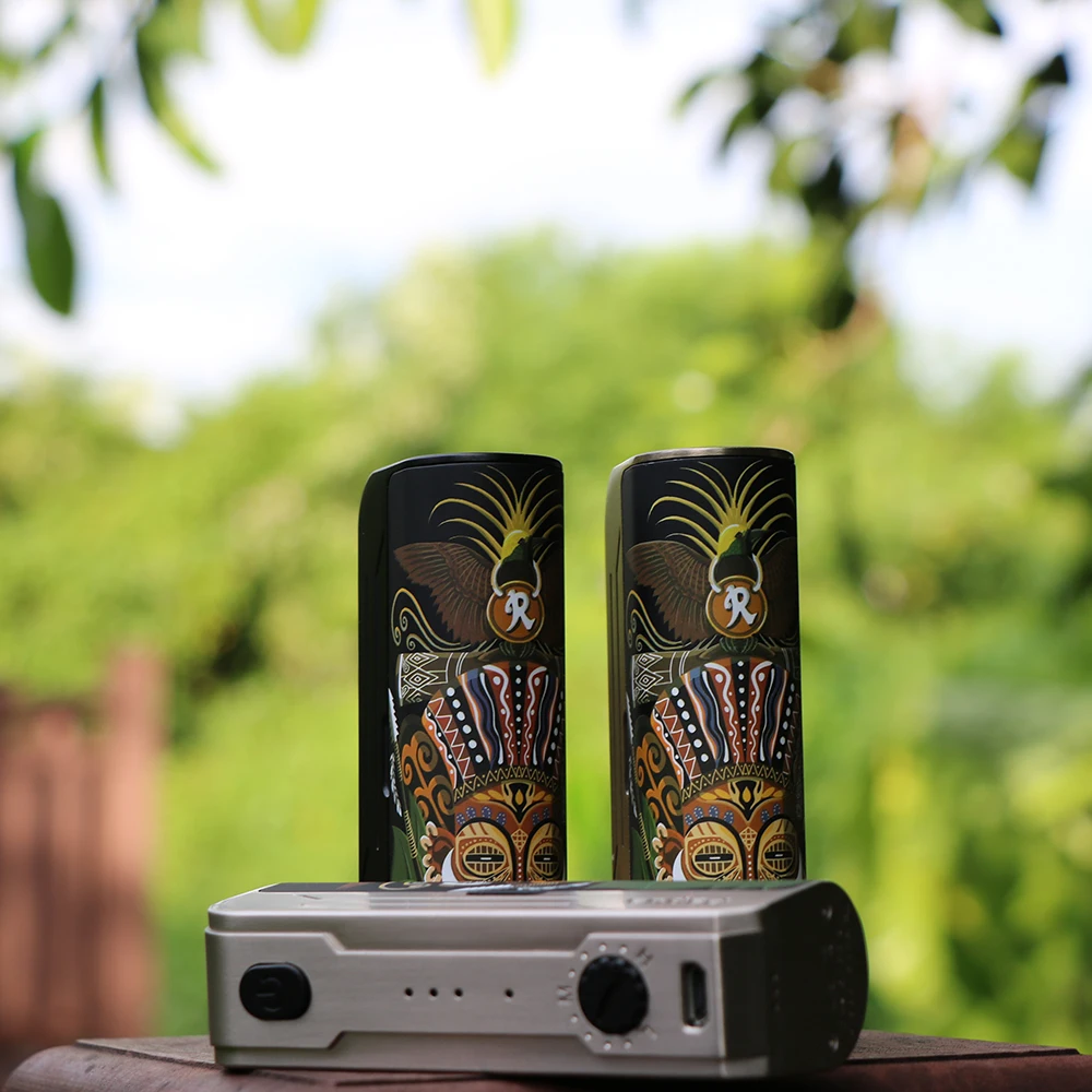 Hippovape Papua 100 Вт VW Box MOD Power by 18650/20700/21700 аккумулятор и водонепроницаемый чипсет vs Kudos/GEN