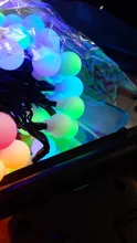 Fairy-Lights Decorated Flowers Solar-String 100LED Garden Waterproof Christmas 10m 20m