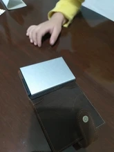 Men Wallets Card-Case Credit-Card-Holder Contacts Aluminium-Box Business Rfid Customize