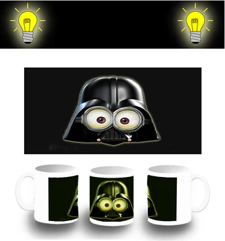

CUP PHOTOLUMINESCENT SPOOF EVIL GALACTICA glitter mug