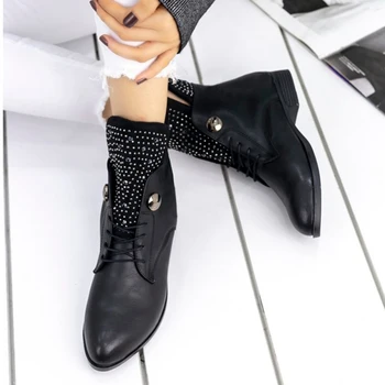 

Perla Black Skin Boots , High Quality 100% Vegan Leather Woman Boots. Shoe Boot, Sneaker , Chaussure , Uomo , Young Woman, Chaussures De Jeunes Hommes , Leather