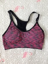 WANAYOU-Sujetador deportivo para mujer, Top acolchado con Tirantes finos ajustables para Fitness, correr, gimnasio, atlético, Sujetador deportivo de Yoga sin costuras