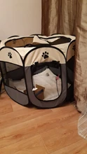 Perros-House Bed-Tent Playpen Puppy Dog-Cage Pet-Dog Cats Dogs Foldable Small 