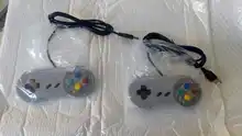 Mando USB clásico SNES para raspberry pi, 2 uds súper juego