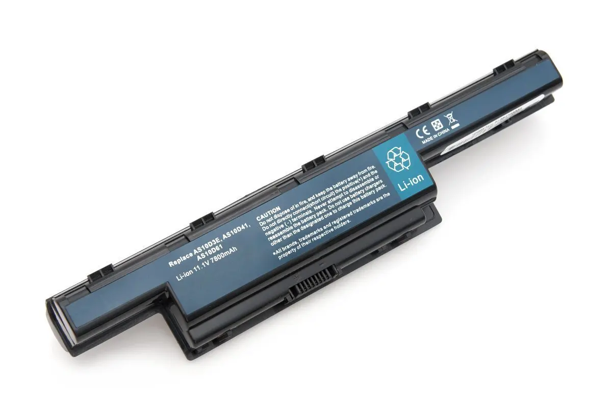 Laptop Battery for Acer TravelMate 5760z reinforced extended 6600 mAh | Компьютеры и офис