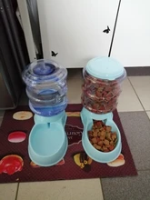 Feeding-Bowl Waterer Pet-Feeder Pet-Water-Food-Dispenser Automatic Gravity Dog Large-Capacity