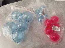 5 unids/set pesca Float ABS Bolas de plástico Bola De Agua de flota frente al mar de pesca al aire libre Accesorios azul rojo 25/32/40/47mm