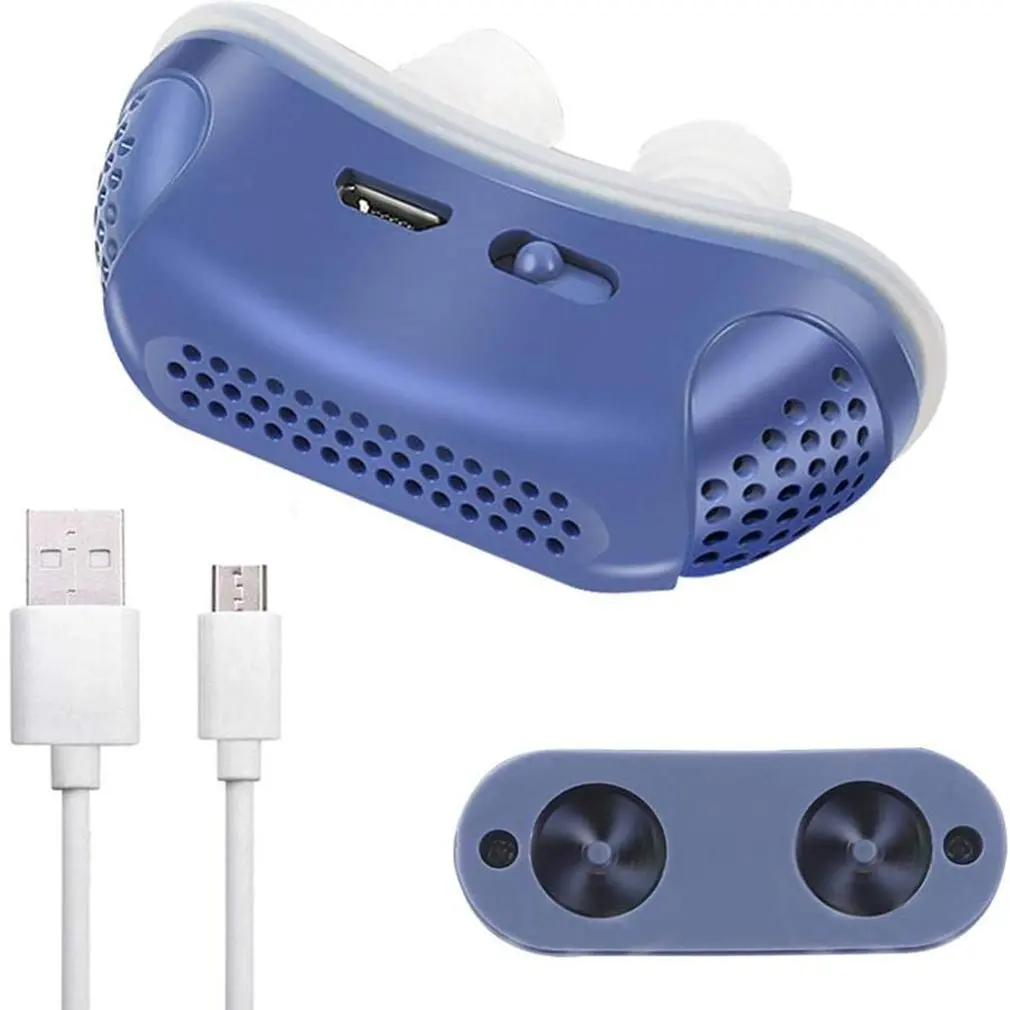 Electric Antisnoring Device Household Silicone Anti Snore Nose Clip