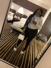 Pants Trousers Bottoms Kgfigu High-Waist Women Skinny Female Casual-Style Stripe Straight