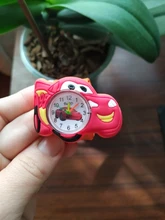 Reloj de dibujos animados para niños, cronógrafo con cinta de silicona, mesa con parches, regalo para niños y estudiantes, 2020