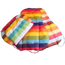 Colchones suaves de colores para carritos, alfombrilla para asiento de cochecito, accesorios, cojín para silla de bebé, carrito de bebé
