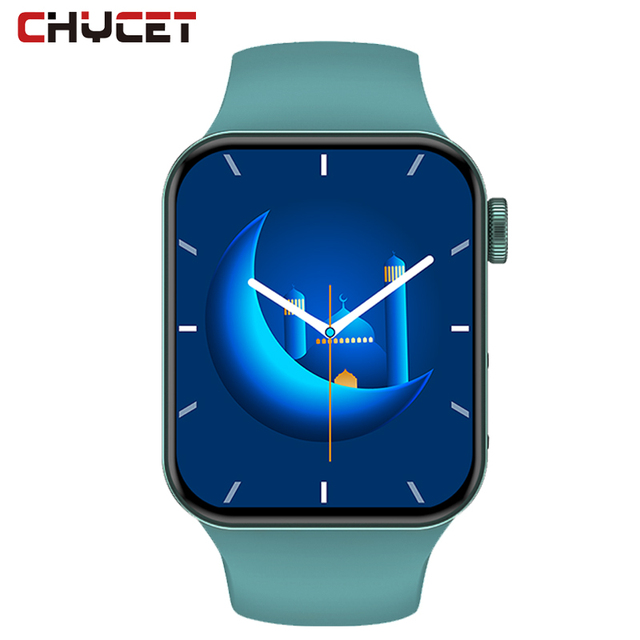 IWO Smartwatch Smart Watch Series 7 Double Button Heart Rate Monitor Dial Call Smart Watches Men Women For IOS Android