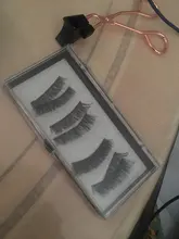 MB3K 5 magnético pestañas naturales con 3D imán hecho a mano 8 Uds magnético pestañas pinzas de visón pestañas faux cils magnetiqu