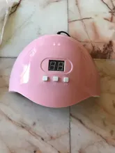 Secador de uñas portátil de 54W, lámpara UV LED de 30/60/90s, con temporizador, Cable USB, para uso doméstico, herramienta de lámpara de uñas de Gel UV