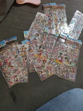 Pegatinas de dibujos animados de Disney, Elsa, Anna, Princesa Sofía, Mickey, extraíbles, juguetes, 200 hojas en caja