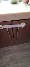 Protector de dedos de Cerradura de seguridad para bebés para niños, cerradura de cajón de puertas de gabinete, ABS, para nevera, armario, protección anticolisión