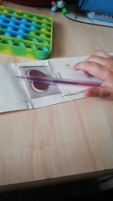 Juego de bolígrafo recargable, conjunto de boli borrable y recambiable, con carcasa lavable, mango de 0,5mm y cartuchos de recambios, tinta de 7 colores, ideal para la escuela y la oficina, 59 unidades