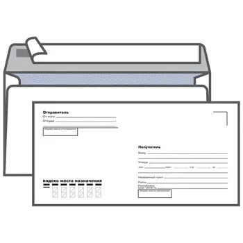 

Envelope E65 kurtstrip 110*220mm