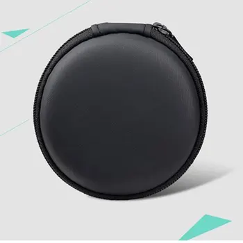 

Portable Mini Data Cable Headset Bag Package Bluetooth Headsets Bags EVA Earphone Package Digital Electronics Storage Bag