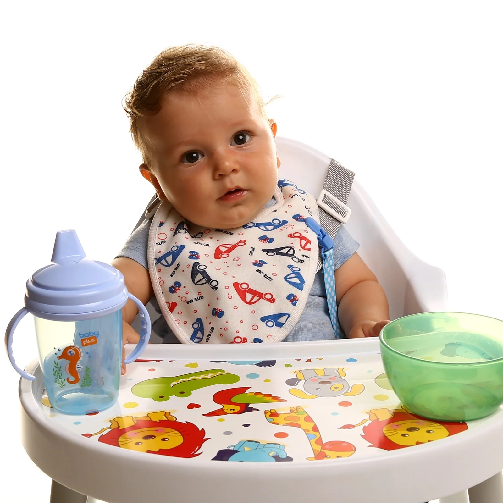 Ebebek baby& plus непроливающаяся PP очки-синий