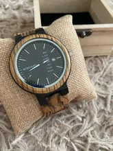 BOBO BIRD Wood Men's watches for Man Watch Male 2020 Auto Date Men Watch Timepieces Quartz