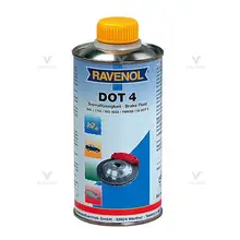 Тормозная жидкость RAVENOL DOT-4 0,5 л