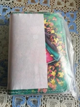 Tarjetero de piel sintética para mujer, Cartera de 9 Bits/10 Bits + 2 posiciones grandes con cremallera, Tarjetero con personajes bonitos