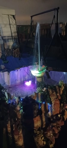 USB Water Pump Ultra-quiet with Power Cord Waterproof Fountain with 12 LED Light for Garden Water Pump Aquarium Fountain фонтан photo review