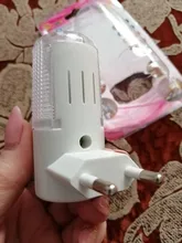 Bedside-Lamp Wall-Lamp Led-Night-Light Eu-Plug Energy-Efficient 3W Emergency Leds 4