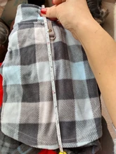 Vest Clothing Costume Pet-Jacket Fleece Doggy Puppy Animal Winter Warm for Soft-Plaid