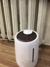 Deerma-humidificador de aire para el hogar, purificador de aire, generador de niebla, temporizador con pantalla táctil inteligente, ajustable, 5L, F600
