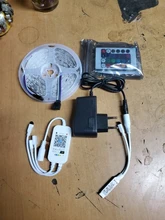 Diode-Tape Strip-Light Ribbon-Adapter Luces LED 2835LED Phone-App-Remote WIFI 5050 Rgb