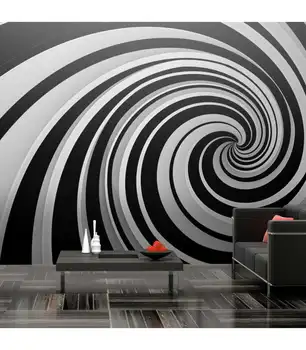 

XXL - Black and white swirl