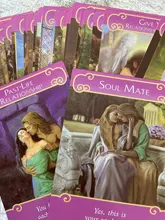 Las cartas del Tarot cubierta juegos inglés versión Tarot tarjeta el espíritu Animal Oracle juego de mesa para fiesta de la Familia Diversión jugando juegos