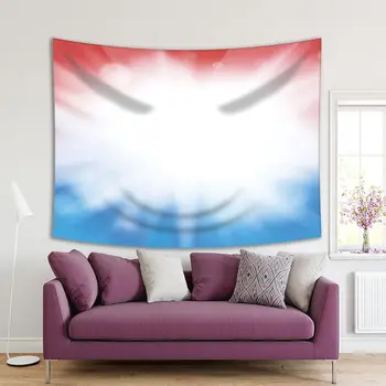 

Tapestry Summer Sky with Sun Rays Horizon Seaside Holidays Nature Theme Artwork Blue Red White
