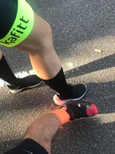 Calcetines de deporte transpirables para hombre y mujer, medias profesionales de marca, para exteriores, para ciclismo y bicicleta, para correr