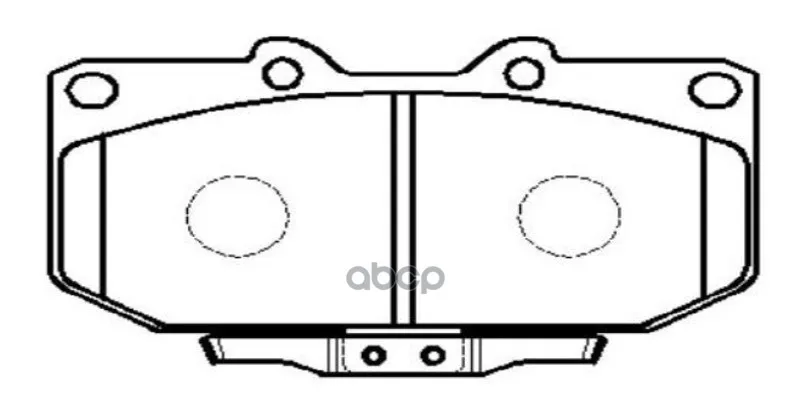 Колодки Тормозные Дисковые Передние Nissan 300zx Z3 Ckn-60 Ctr арт. CKN-60