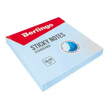 

Self-adhesive block Berlingo "standard" Blue 100 sheets 76*76mm