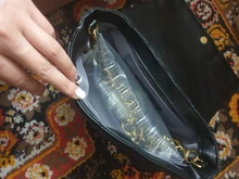 Bandoleras acolchadas con cadena gruesa para mujer, bolsos de mano acolchados, de marca, 2020