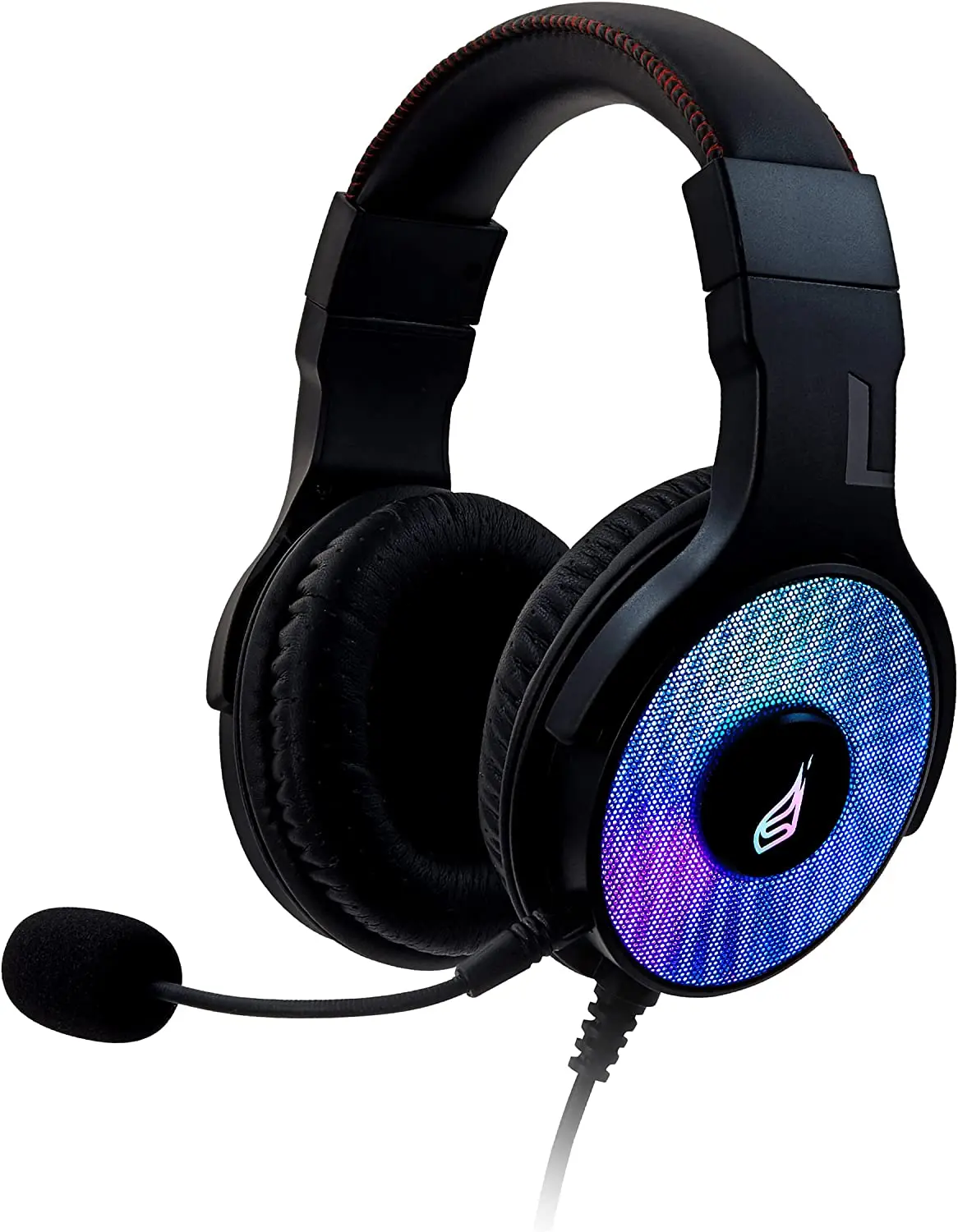 Playstation Xbox Surefire Harrier 360 Usb Gaming Led Gamer Cuffie Per Pc Ps4 E Ps5