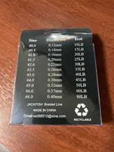 Fishing-Line Braided Multifilament Carp 8-Strand JACKFISH 100m PE for Saltwater 10-80LB