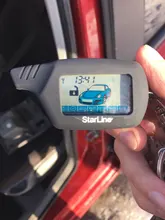 Llavero para mando a distancia B9 LCD, arranque de motor para vehículo ruso, alarma de seguridad de coche, sistema Twage Starline B9, llavero Fob KGB FX-7 FX7