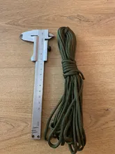 YoouPara-Cuerda de Paracord 250, 550 colores, tipo III, 7, soporte, 100 pies, 50 pies, kit de supervivencia