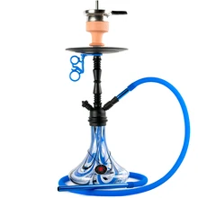 Кальян Amy Deluxe 4 Stars модель AMY 058 BK-BUполный комплект. Высота 50 см