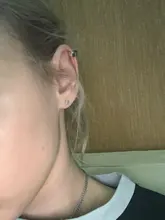 De moda Simple liso puños de oído pendientes de Clip pendientes largos aretes pendientes para las mujeres sin Piercing falso cartílago pendiente regalos