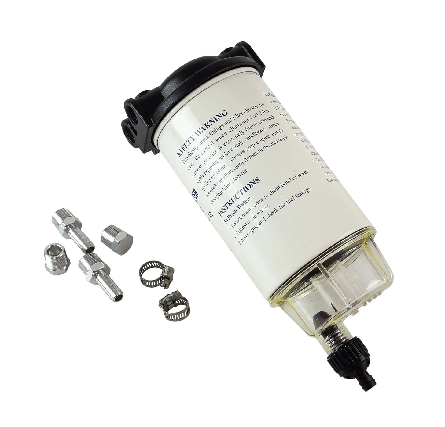 Фильтр топливный 10 мк с креплением и водосборником(большой) C14773P