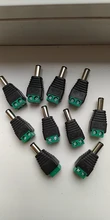 Jack-Adapter Connector-Plug Led-Light Power CCTV 10pcs DC for Single-Color 12V