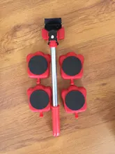 Juego de herramientas profesionales para muebles, elevador de transporte de cosas pesadas, rodillo de rueda con barra de rueda, dispositivo de mano móvil, Uds.